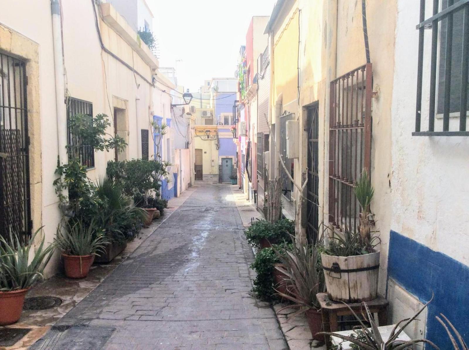 Casita La Paloma Bonita Del Pescador Hasta 5 Personas En El Casco Antiguo La Medina Centro Almeria Bajo Alcazaba Terraza Buena Vista Parking Privado Y Sabanas En Opcion Exteriör bild