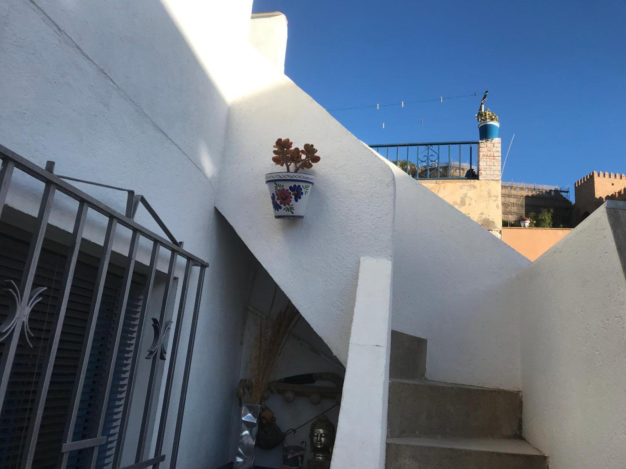 Casita La Paloma Bonita Del Pescador Hasta 5 Personas En El Casco Antiguo La Medina Centro Almeria Bajo Alcazaba Terraza Buena Vista Parking Privado Y Sabanas En Opcion Exteriör bild